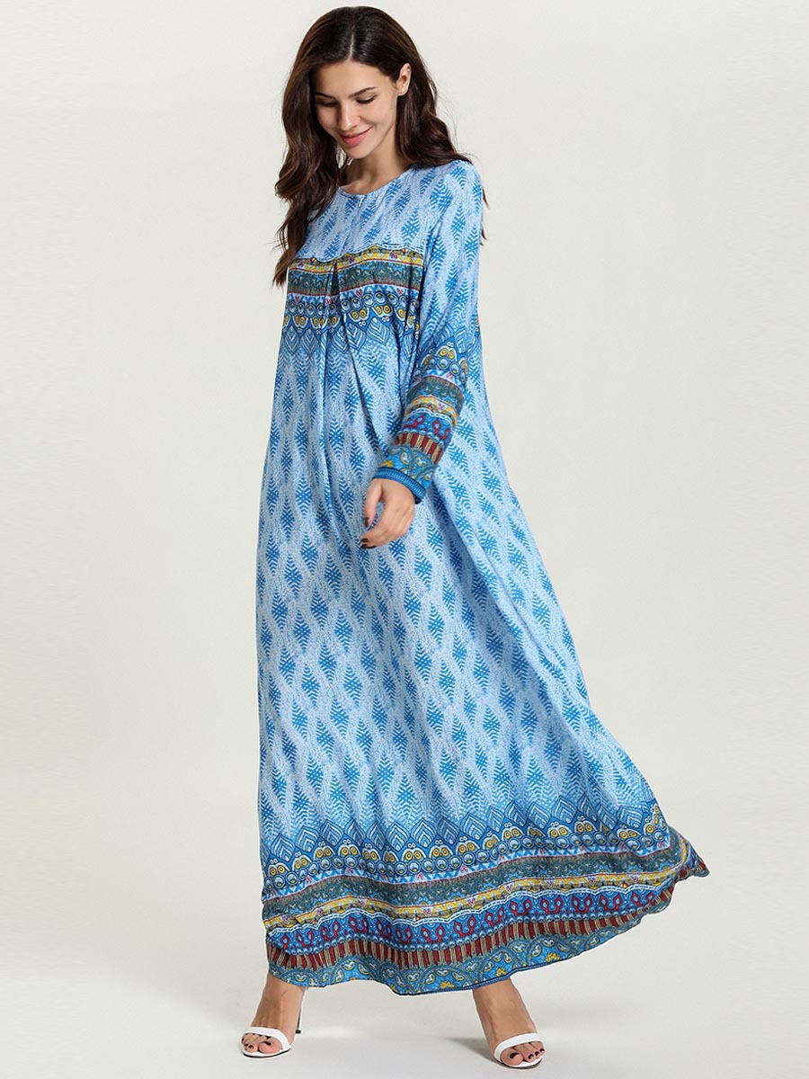  Islamic Clothing Robe Femme Musulman Embroidery Borka Kebaya Maleisie Women Vetement Femme Modest Vêtements Turkish Prayer Clothes Dubai Maxi Dress Abaya