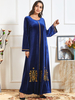  Women Vêtements Vetement Femme Prayer Clothes Embroidery Borka Robe Femme Musulman Dubai Kebaya Maleisie Islamic Clothing Turkish Modest Maxi Dress Abaya