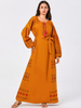  Vetement Femme Embroidery Prayer Clothes Kebaya Maleisie Vêtements Dubai Borka Modest Women Robe Femme Musulman Turkish Islamic Clothing Maxi Dress Abaya