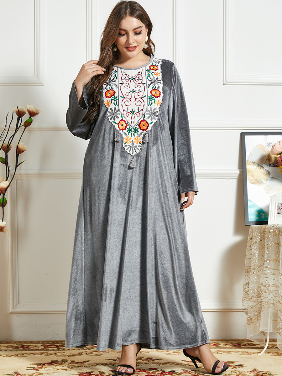  Modest Arabic Turkish Burka Muslim Burqa Women Fashion Hijabi Vetements Dubai Femme Kaftan Musulmane 2022 Islamic Clothing Modern Maxi Dress Abaya