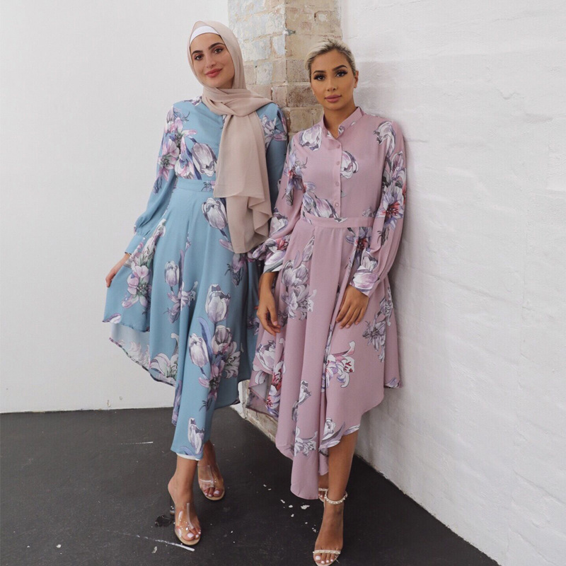 Islamic Arabic Malaysia Casual 2022 New Design Modern Women Modern Shirt