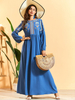  Turkish Hijabi Burqa Kaftan Femme Islamic Clothing Muslim Modest Burka Arabic Vetements Musulmane 2022 Women Dubai Modern Fashion Maxi Dress Abaya
