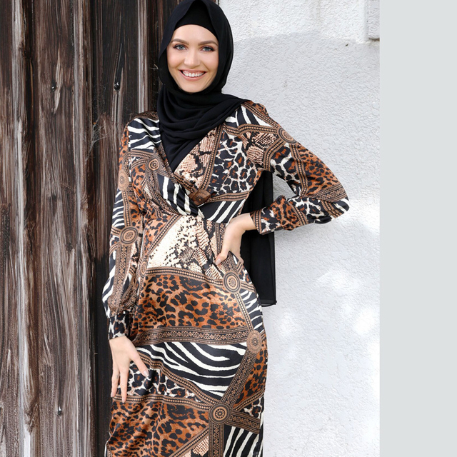 Women Malaysia Islamic Arabic 2022 Modern Robe Salwar Kameez Casual Design New Design Abaya
