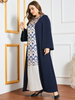  Turkish Hijabi Fabric Vetements Burka Musulmane Kaftan Borka Femme Dubai Muslim Dresses Cotton Modest Fashion Women Burqa Turkish Islamic Clothing Maxi Dress Abaya