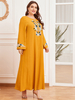  Modest Islamic Clothing Vetement Femme Borka Robe Femme Musulman Vêtements Dubai Turkish Women Embroidery Kebaya Maleisie Prayer Clothes Maxi Dress Abaya