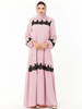  Robe Femme Musulman Modest Kebaya Maleisie Vêtements Islamic Clothing Women Borka Prayer Clothes Turkish Vetement Femme Dubai Embroidery Maxi Dress Abaya