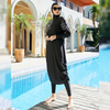 Plus Size Muslim Lady Modest Wholesale Swimwear Islamic Women's Swimsuits Full Cover Beach Burkini