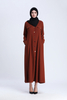 Dubai Modest Robe Kimono Islamic Clothing Turkish Cotton Burka 2022 Kaftan Morocco Jalabiya Arab Muslim Prayer Women Maxi Dress Abaya