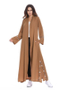  Open Abaya Kaftan Turkish Dubai Fashion Burka Muslim 2022 Arab Morocco Jalabiya Robe Kimono Islamic Clothing Modest Women Maxi Dress Open Abaya