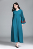  Islamic Clothing Cotton Turkish 2022 Muslim Kimono Kaftan Morocco Arab Modest Burka Robe Dubai Jalabiya Prayer Women Maxi Dress Abaya