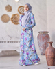 Sipo Eid Hot Selling Malaysia Style Baju Kurung Pahang Muslim Women's Plus Size Beautiful Printed Dress Modern Baju Kurung