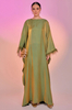 SIPO Wholesale Shimmer Cotton Kaftan Dress for Muslim Women Malaysia Style Dress Kaftan