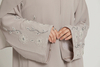 SIPO Premium Textured Embellished Open Abaya woman Dress Modest Fashion Dubai style Abaya