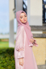 Fashion Muslim Dress Custom Abaya Wholesale SIPO Elegant Cardigan Pearls Black Abaya Modest Dresses for Women