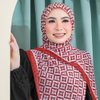 SIPO Customized Premium Cotton Voile Bawal Print Floral Hijab Malaysia Muslim Print Hijab Scarf
