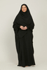 SIPO New Arrival Muslim Women Long Dress 2 Piece Prayer Abaya Set Khimar Skirt Islamic Clothing Prayer Dress