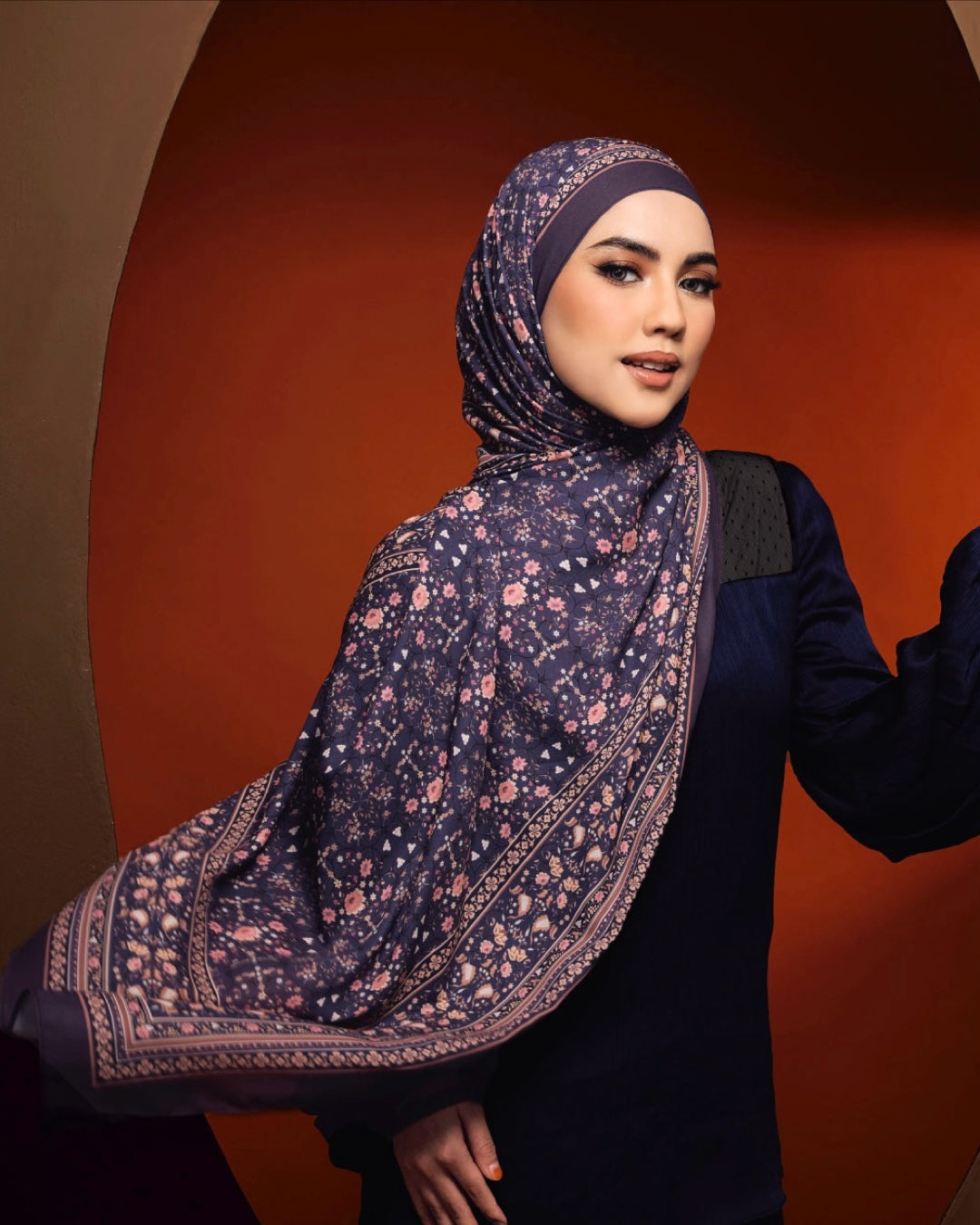 SIPO Manufacturer Wholesale Bawal Printed Cotton Voile Hijab Muslim Women Scarf Malaysia Premium Cotton Voile Headscraf for Woman
