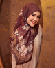 SIPO Custom Malaysia Custom Printed Cotton Voile Square Scarf Hijab Malaysia Tudung Bawal Cotton Voile For Women