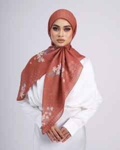 SIPO Fashion Premium Islamic Cotton Silk Hijab Wrap Girl Printed Malaysia Muslim Ethnic Scarf Women Hijab