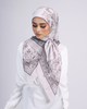 SIPO Tudung Bawal Customized Premium Cotton Silk Printed Square Scarf Hijab Bidang 45 Hot Muslim Scarf For Muslim Women