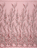 Embroidery Lace KINSLEY BEADED LACE IN RED