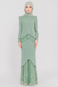 SIPO New Design Latest 2024 Factory Price Elegant Embroidery Muslim Baju Kurung Women Dress