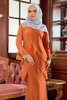 SIPO Wholesale Hot Selling Fashion Design Malaysian Baju Kurung Islamic Dress For Women Lightweight Chiffon