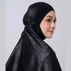 SIPO Malaysia Dress Textured Satin Singapore Ramadan Prayer Borong Travel Telekung Muslim Women Custom Oem Prayer Dress