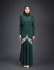 SIPO 2024 EID Custom Malaysia Baju Kurung Wholesale Drapping Dress Muslim Women Kurung Modern with Embroidert 