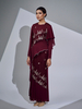 SIPO 2024 New Arrival Embroidery Lace Islamic Clothing Baju Kurung Wholesale in Vietnam Long Sleeve Baju Kurung