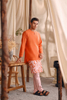 SIPO New Design Elegant Men's Kurta with Key-Hole Neckline And Button Accents Men Kurta Set
