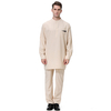 Malaysia Modern Comfortable Cotton Breathable Long Sleeve Kebaya Islamic Muslim Men Baju Kurung