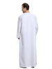 Middle East Botton Line Modest Full Length Round Collar Man Thobe