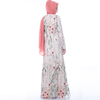 Two Pieces Islamic Clothing Maxi Dress Muslim Ladies Women Dresses With Lining