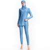 Women Plus Size Fashion Dubai Colorful Full Cover Swimming Outfit Surf Pants Set For Islamic Clothing