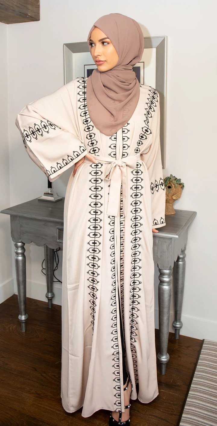 Wholesale Embroidered Casual Muslim Dresses Africa Islamic Clothing Abaya Arabic