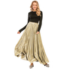 Simple And Versatile Women's Spring And Summer Waist A-line Pleated Skirt
