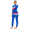 New High-end Stitching Swimsuit Middle Eastern Women's Sportswear Conservative Ladies Swimsuit