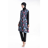Hot Selling Loose Swimsuit Conservative Long Sleeve Loose Vest Digital Printed Swimsuit