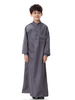Fast Dispatch Modest Arab Boy Children's Clothing Thobe Male Shirt Long Sleeve Abaya