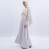 Double Pieces Sequin Embroidery Muslim Islamic Abaya With Cloak