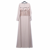 Sequins Tassel Muslim Islamic Abaya Maxi Dress Modest Dress