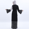 2021 Dubai Modest Clothing Muslim Islamic Open Abaya Maxi Dress Kimono 