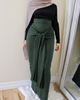 2021 Ins Popularity Modern Modest Casual Wear Tie Pure Color Ladies Skirt