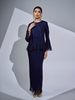 SIPO New Arrival Women Modest Set Malaysia Baju Kurung Hijabs Muslim Lace Sleeves for Muslim Women