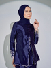 SIPO Fresh Arrival Muslim Baju Kurung with Beauty Floral Embroidery High Quality Colorful Baju Kurung