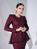 SIPO Wholesale in Vietnam 2024 Design Baju Kurung Malaysia Women Muslim Clothing Hot Selling Wanita Islamic Dress