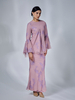 SIPO Hot Selling 2024 Design Malaysia Baju Kurung Wholesale in Vietnam Traditional Muslim Clothing Ruffles Long Sleeve for Women 