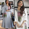  Dubai Robe Femme Musulman Vetement Femme Women Islamic Clothing Turkish Prayer Clothes Modest Kebaya Maleisie Kimono Maxi Dress Open Abaya