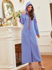 Hooded Tassel Open Cardigan Robe Modest Muslimah Dubai Maxi Dresses Islamic Women's Abaya